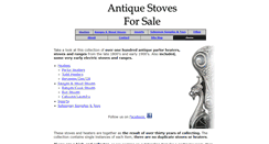 Desktop Screenshot of antique-cast-iron-stoves.com